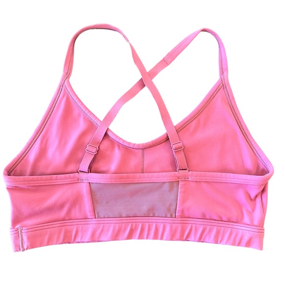 Gymshark Dark Pink Ruched Training Sports Bra Size Small - Picture 9 of 15